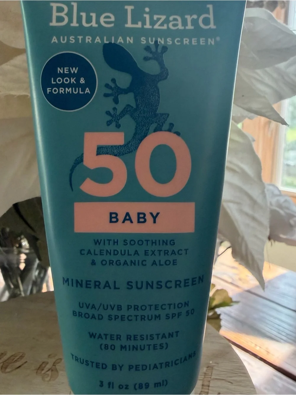 Blue lizard baby Mineralized sunscreen spf 50 NEW SEALED 3 fl oz